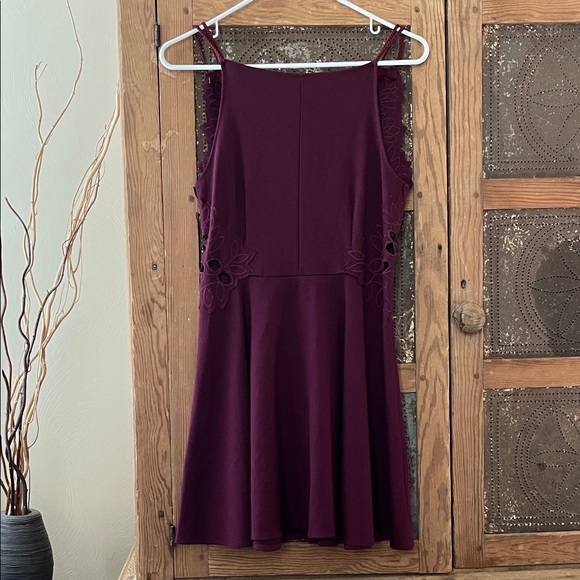 Free People Dresses & Skirts - Free People Deep Purple Mini Dress